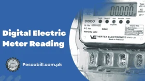Digital Electric Meter Reading